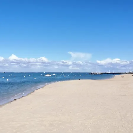 Centre, T2 De 47m², 200m Plage, Loggia, Parking, Ideal Couple - Fr-1-420-109 Apartment Arcachon