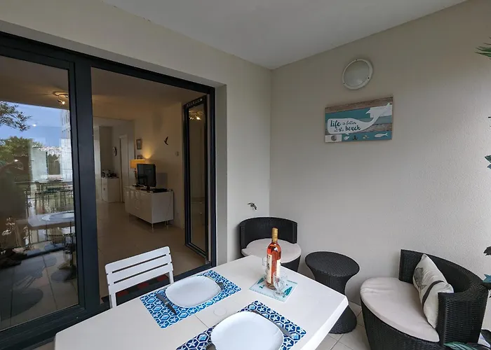 Centre, T2 De 47m², 200m Plage, Loggia, Parking, Ideal Couple - Fr-1-420-109 * Arcachon