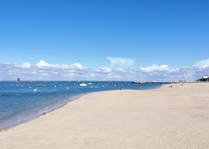 Centre, T2 De 47m², 200m Plage, Loggia, Parking, Ideal Couple - Fr-1-420-109 Apartment Arcachon